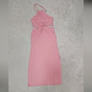 Abercrombie & Fitch Pink Maxi Dress